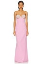 view 1 of 4 Cordelia Gown in Pink