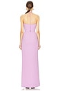 view 3 of 4 Chantara Halter Gown in Lilac