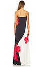view 3 of 3 МАКСИ ПЛАТЬЕ AMAPOLA in Poppy Print Black & Cream