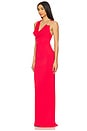 view 2 of 3 Carmine Halter Maxi Dress in Red