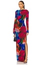 view 1 of 4 Cabaret Roses Maxi Dress in Print