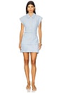 view 1 of 4 Jonie Mini Dress in Pale Blue
