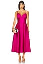 view 1 of 3 Saskia Midi Dress in Hot Pink