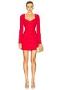 view 1 of 3 Cameron Mini Dress in Red