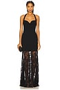 view 1 of 3 Milena Gown in Black