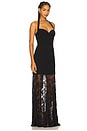 view 2 of 3 Milena Gown in Black