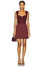 view 1 of 3 Avalon Mini Dress in Wine