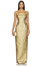 view 1 of 4 Solana Gown in Gold