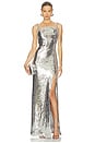 view 1 of 4 Olympia Gown in Silver