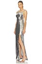 view 2 of 4 Olympia Gown in Silver