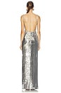 view 3 of 4 Olympia Gown in Silver