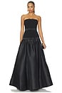 view 1 of 3 VESTIDO LARGO ZENDAYA in Black
