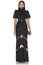 view 1 of 4 VESTIDO LARGO NOIRE  in Black