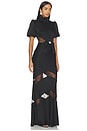 view 2 of 4 VESTIDO LARGO NOIRE  in Black