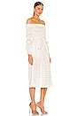 view 2 of 3 Jame Off The Shoulder Midi Dress in Ivory