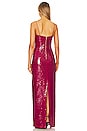 view 3 of 4 Courtney Gown in Magenta