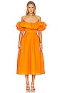 view 1 of 3 Aurora Midi Dress in Marigold