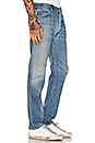 view 2 of 4 JEAN SLIM STRAIGHT DÉTRUIT in Blue