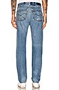 view 3 of 4 JEAN SLIM STRAIGHT DÉTRUIT in Blue