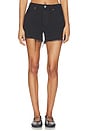 view 1 of 6 The Breezy Short in Washed Black