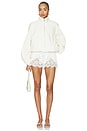 view 5 of 6 Jennie Shorts in Vintage White