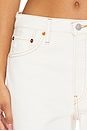view 6 of 6 Relaxed Long Wide Leg Jeans in Vintage White Destroy