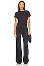 view 5 of 6 Originals High Rise Wide Leg in Washed Noir