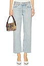 view 1 of 6 Easy Straight Crop Jeans in Diamond Tide