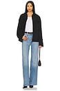 view 5 of 6 70s Ultra High Rise Wide Leg Jeans in Media Noche