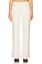 view 1 of 6 Mid Rise Wide Leg in Crema