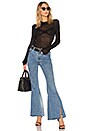 view 4 of 4 LEVI's High Waisted Slit Jean in Indigo