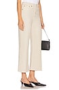 view 2 of 6 High Rise Wide Leg Crop Jeans in Pebble