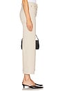 view 3 of 6 High Rise Wide Leg Crop Jeans in Pebble