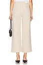 view 4 of 6 High Rise Wide Leg Crop Jeans in Pebble