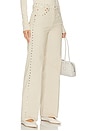 view 1 of 6 High Rise Wide Leg Jeans in Vintage Pearl Stud
