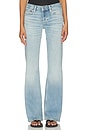 view 1 of 6 70's Mid Rise Bootcut Jeans in Opal Indigo