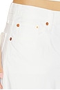 view 6 of 6 The Thrasher Straight Leg Jean in Blanco