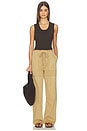 view 5 of 6 Beach Pant in Washed Khaki