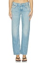 view 1 of 6 Blondie Straight Leg Jeans in Worn Blue