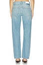 view 5 of 6 Blondie Straight Leg Jeans in Worn Blue