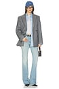 view 6 of 6 70s High Rise Bootcut Jeans in Opal Indigo