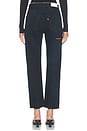 view 5 of 6 70s Indigo Ass Rip Straight Leg Jeans in in Black
