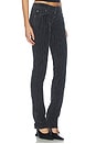 view 2 of 6 Lean Jean in Zebra Flocked