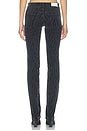 view 5 of 6 Lean Jean in Zebra Flocked