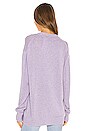 view 4 of 5 90s Oversized Cardigan in Heather Lilac