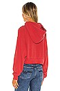 view 3 of 4 SWEAT À CAPUCHE WW84 in Natural Red