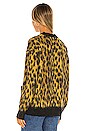 view 3 of 4 GILET WW84 in Cheetah Intarsia