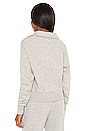 view 3 of 4 Originals 70s Half Zip Sweatshirt in Heather Grey