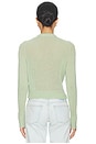 view 4 of 5 Slim Cashmere Cardigan in Melon
