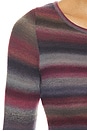 view 6 of 5 Nicki Pullover in Mulberry Combo